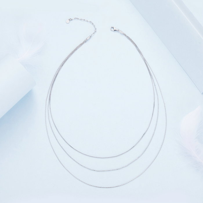 Colier argint triplu [8]