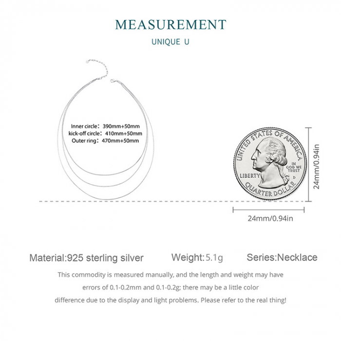 Colier argint triplu [14]