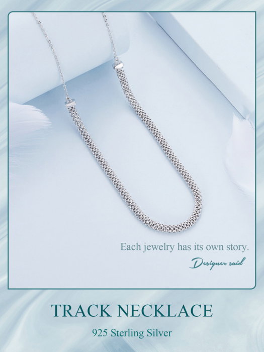 Colier argint choker reglabil [9]