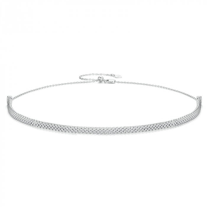 Colier argint choker reglabil [1]