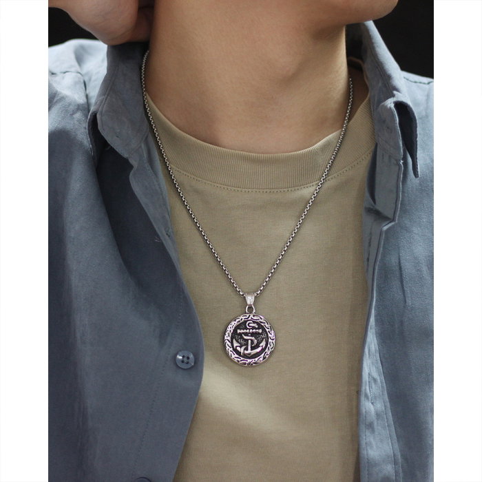 Colier inox Ancoră Maritimă – Simbol al Stabilității și Curajului [14]