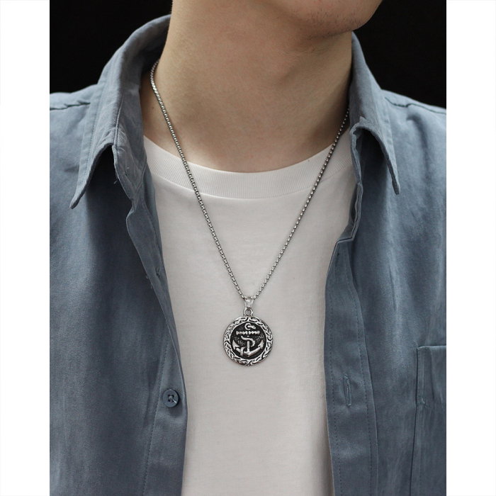 Colier inox Ancoră Maritimă – Simbol al Stabilității și Curajului [11]