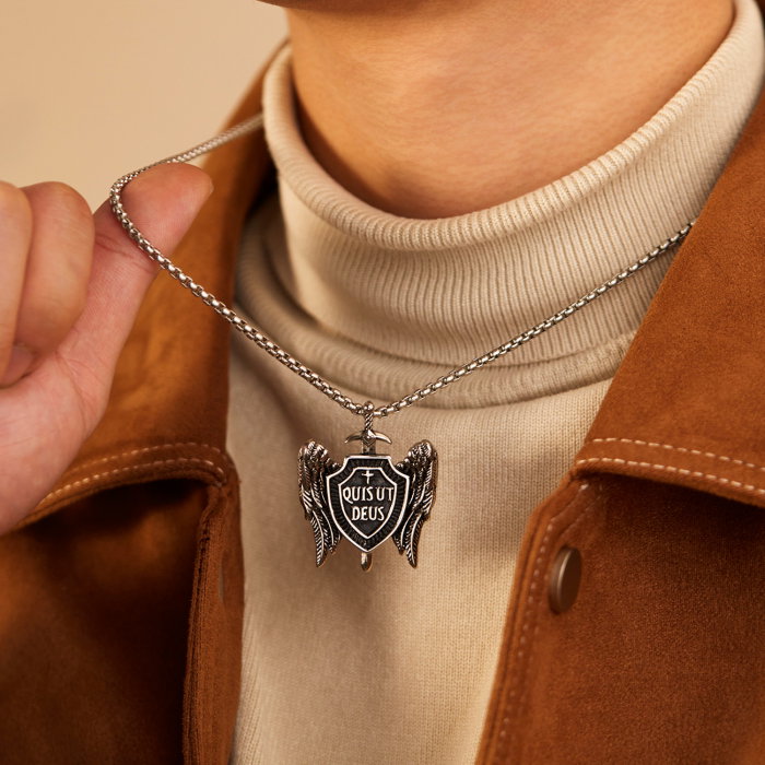 Colier inox Arhanghelul Mihail [4]
