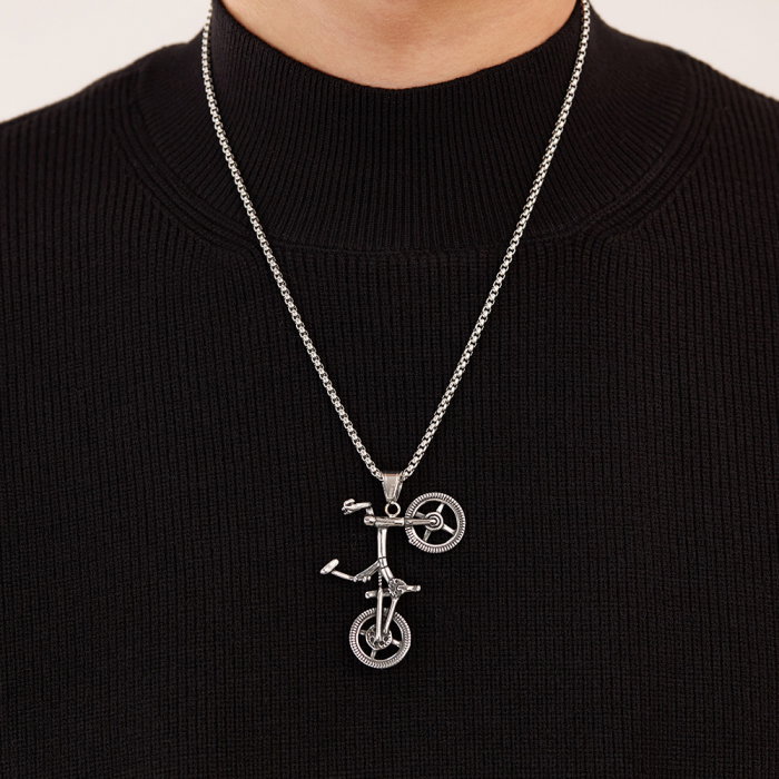 Colier inox Bicicletă BMX – Simbol al Libertății și Energiei [14]