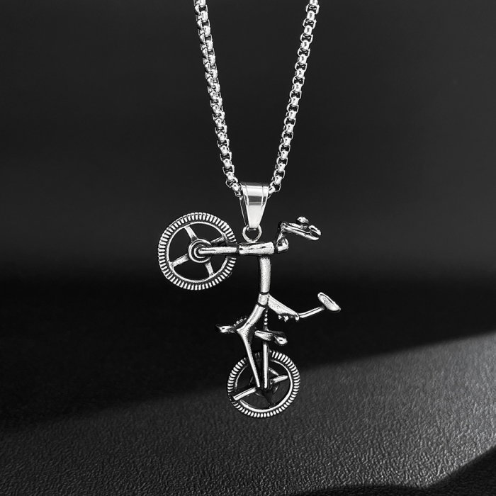 Colier inox Bicicletă BMX – Simbol al Libertății și Energiei [6]