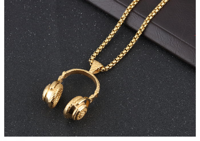 Colier inox casti audio 55 cm [8]