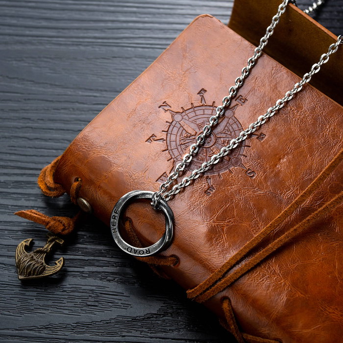 Colier inox Cercul Destinului – Simbol al Timpului și Echilibrului [13]