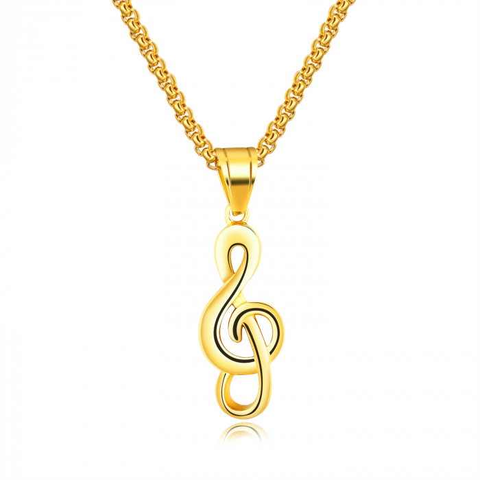 Colier inox cheia sol 55 cm [1]