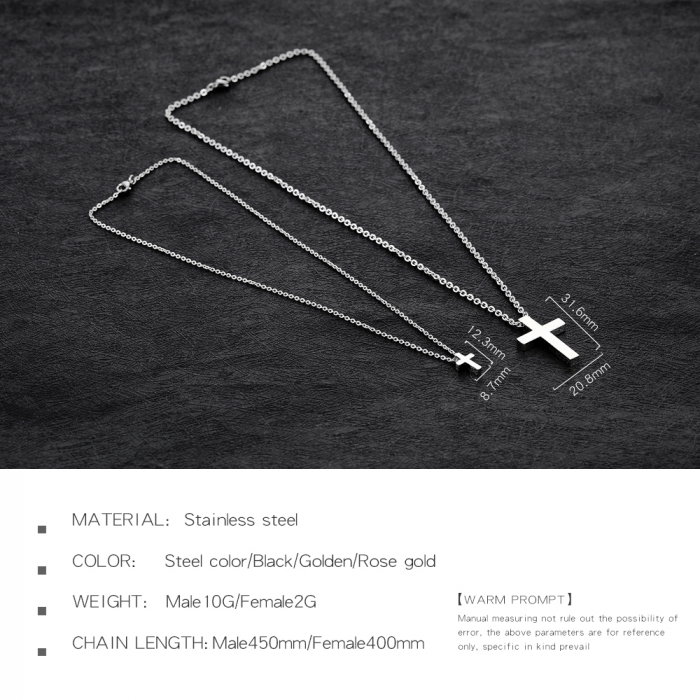 Colier inox cruce [7]