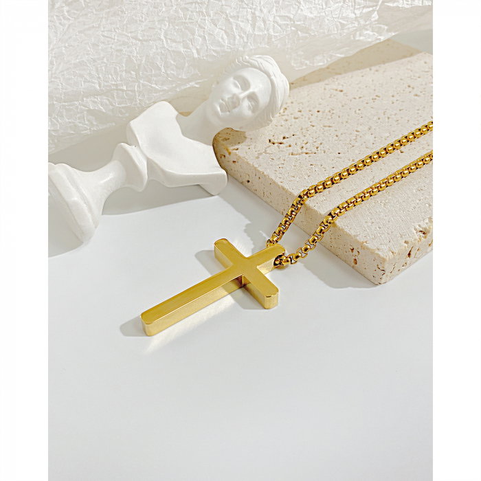 Colier inox cruce [3]