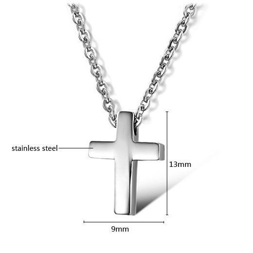 Colier inox cu cruce [6]