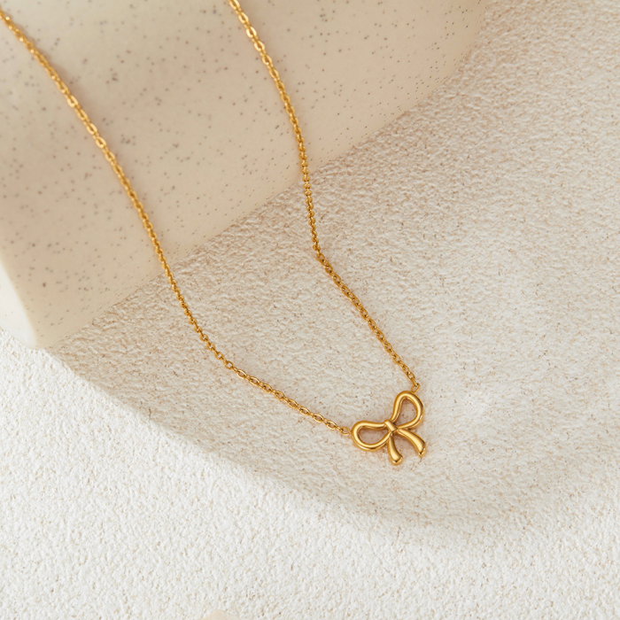 Colier inox cu fundita [14]