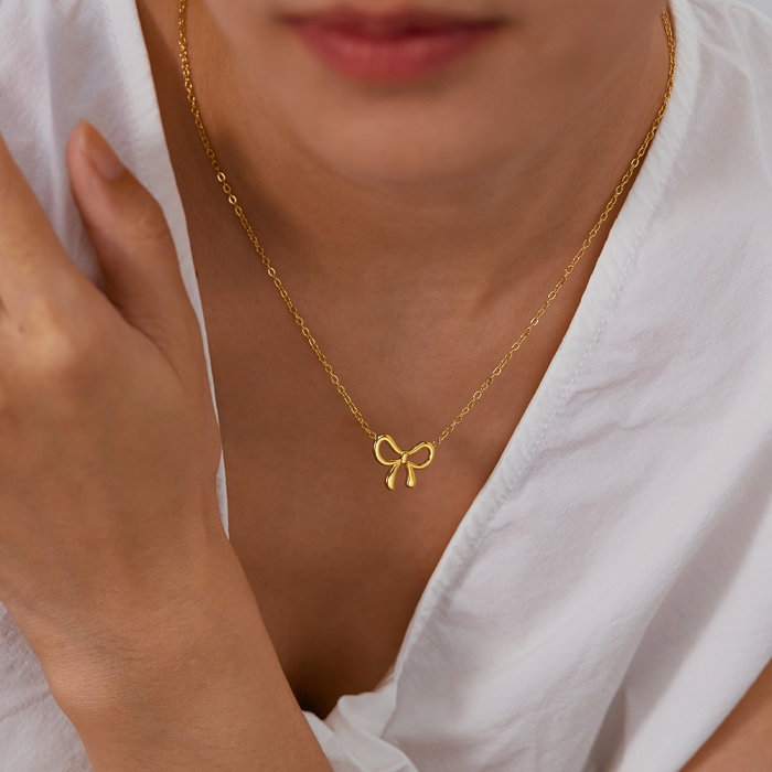 Colier inox cu fundita [2]