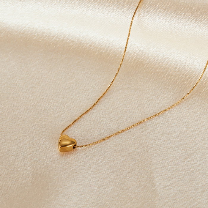 Colier inox cu inimioara [4]