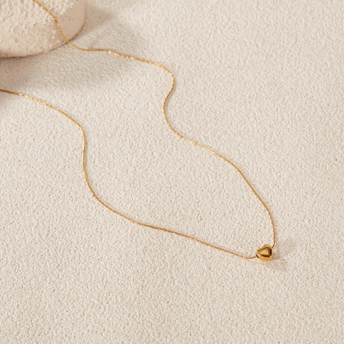 Colier inox cu inimioara [3]