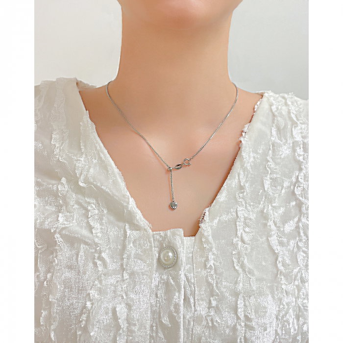 Colier inox cu inimioara [2]