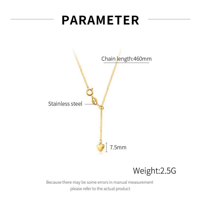 Colier inox cu inimioara [3]