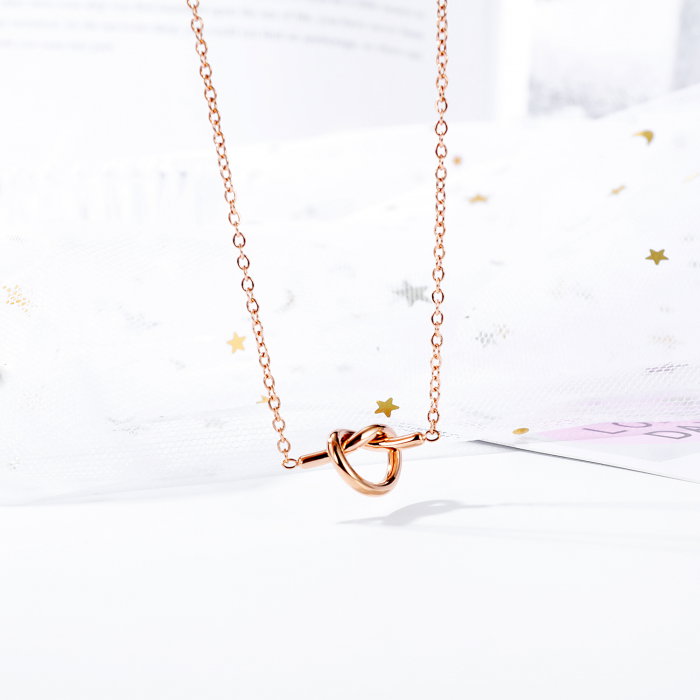 Colier inox cu nod [3]