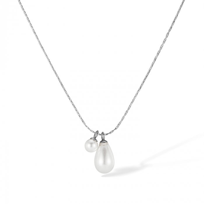 Colier inox cu perle [1]