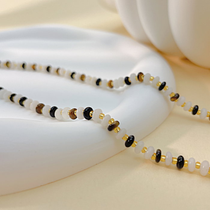 Colier inox cu pietre semipretioase [13]