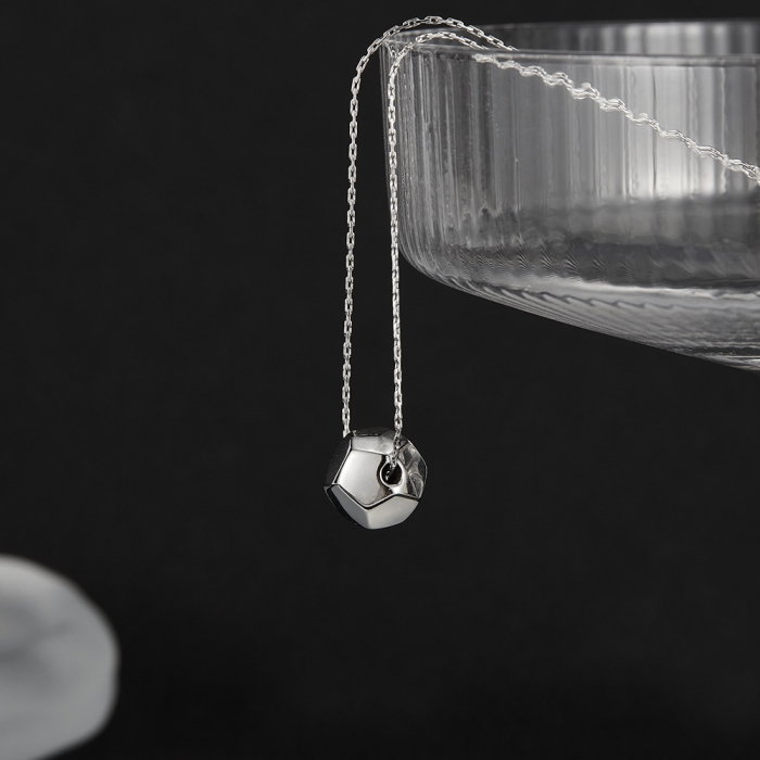 Colier inox dublu minimalist [4]