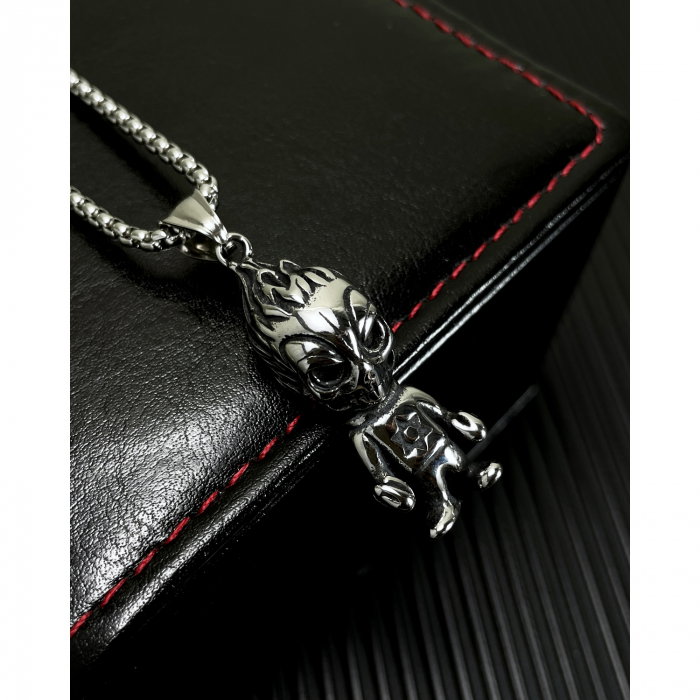 Colier inox extraterestru 70 cm [2]