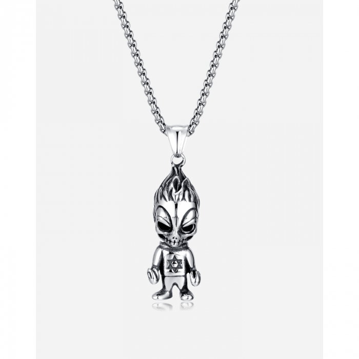 Colier inox extraterestru 70 cm [15]