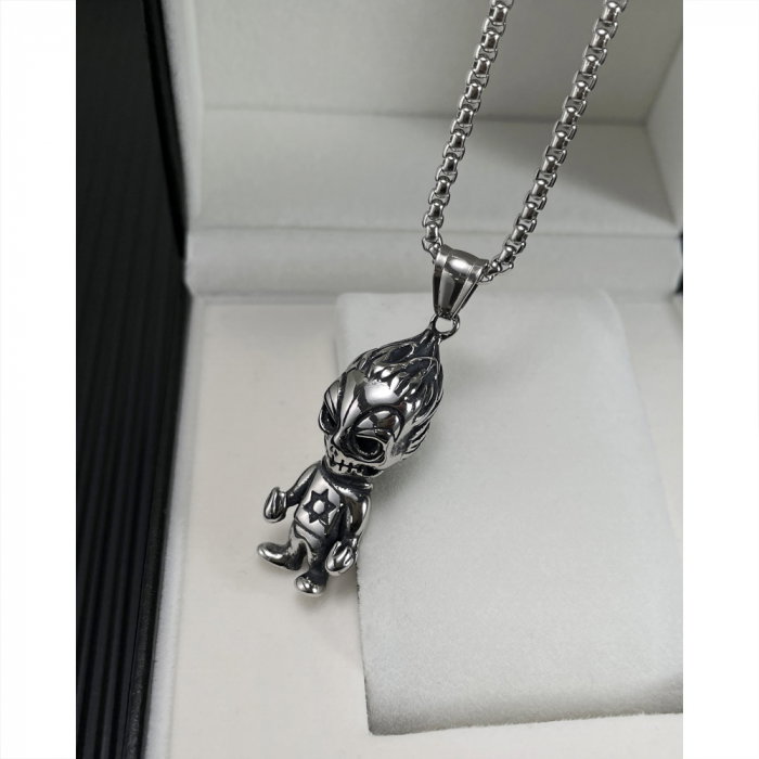 Colier inox extraterestru 70 cm [10]