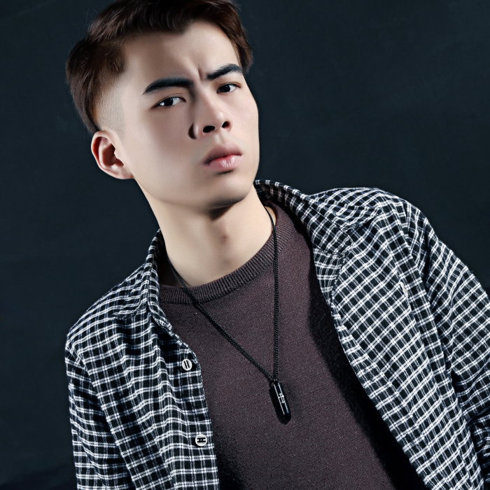 Colier inox glont cu cruce 63 cm [4]