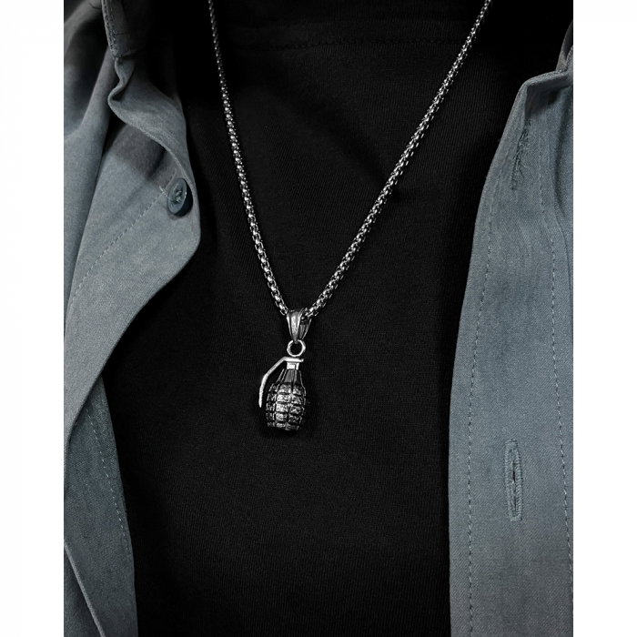 Colier inox grenada 55 cm [15]