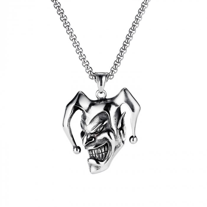 Colier inox Joker diabolic 55 cm [1]