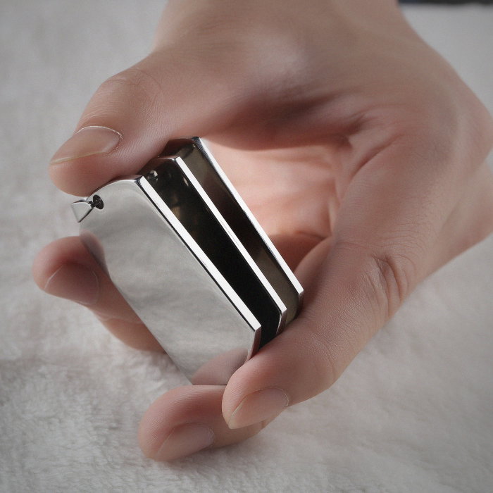 Colier inox lant cu placuta de identificare [8]