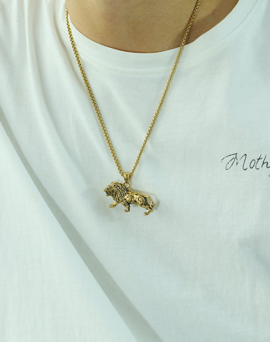 Colier inox leu 55 cm [9]