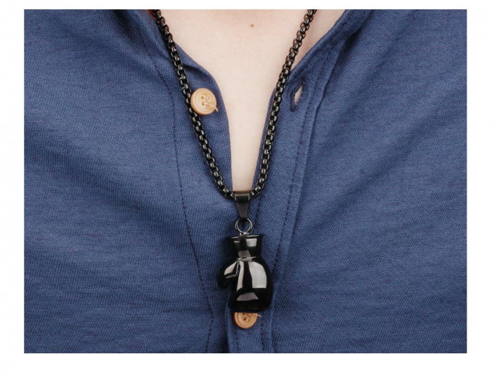 Colier inox manusa de box 55 cm [3]