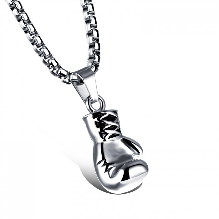 Colier inox manusa de box 55 cm [1]