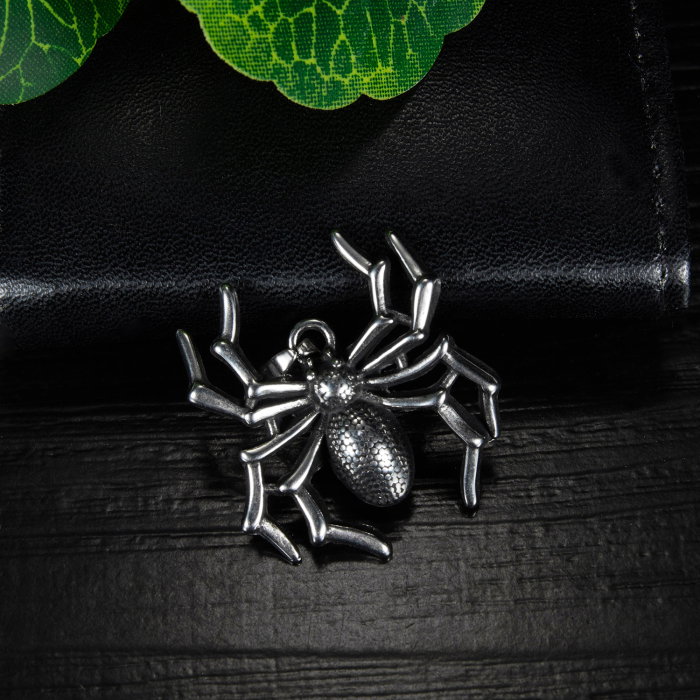 Colier inox Păianjen Protector – Simbol al Păcii și Răbdării [8]