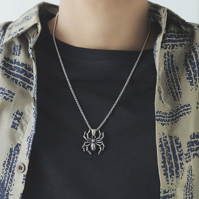 Colier inox Păianjen Protector – Simbol al Păcii și Răbdării [12]