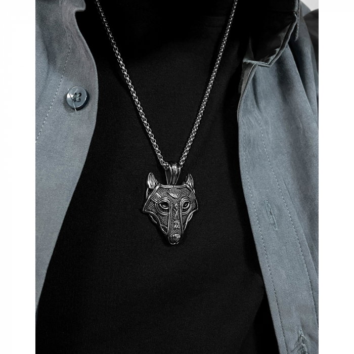 Colier inox pantera 70 cm [9]