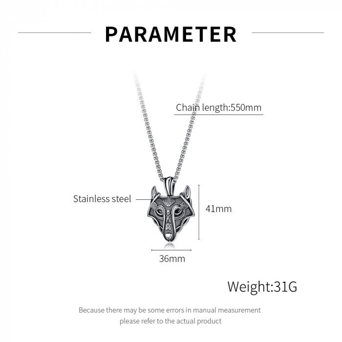 Colier inox pantera 55 cm [7]