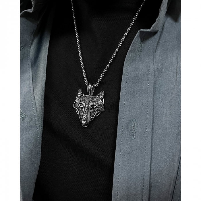 Colier inox pantera 70 cm [6]