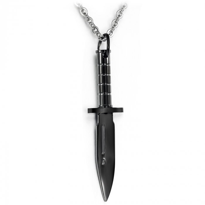 Colier inox pumnal 55 cm [1]