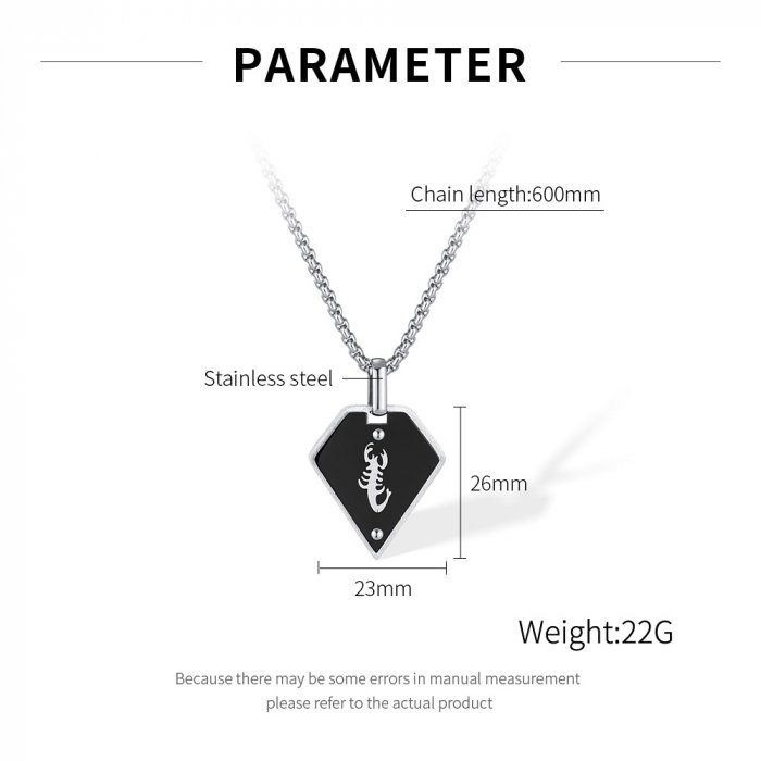 Colier inox Scorpion [13]