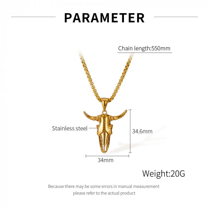 Colier inox Taurus [7]