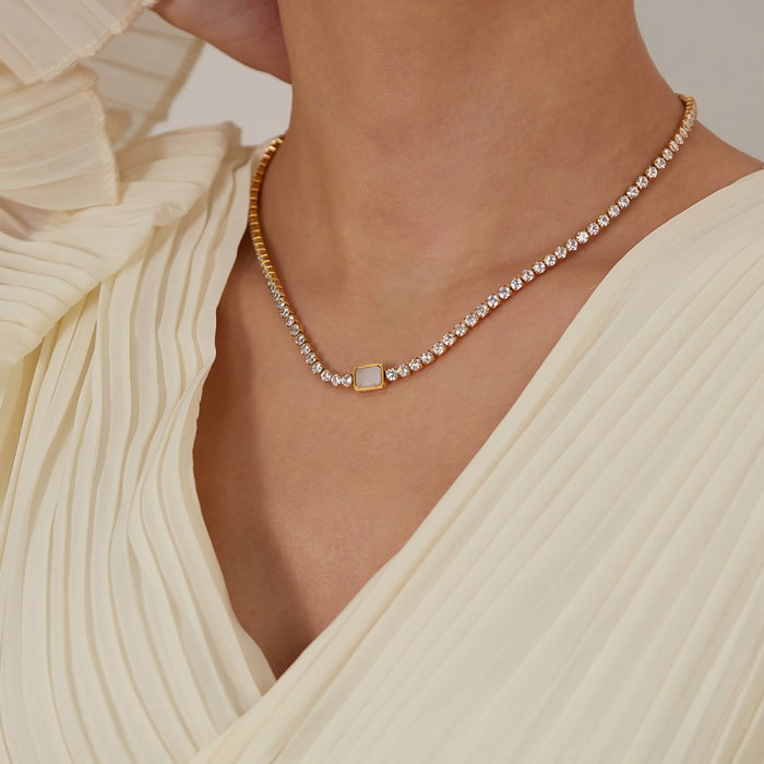 Colier inox tennis [5]