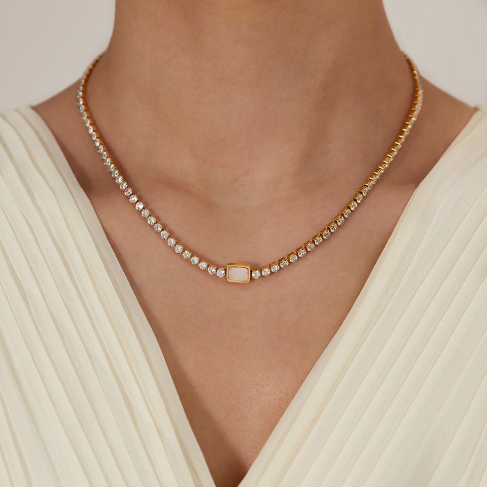 Colier inox tennis [12]