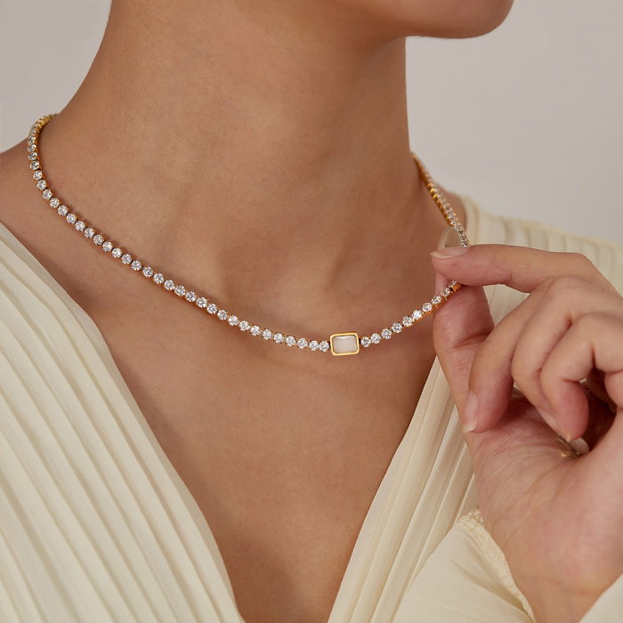 Colier inox tennis [7]