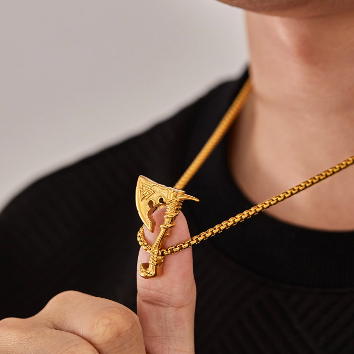 Colier inox Topor de Viking [2]