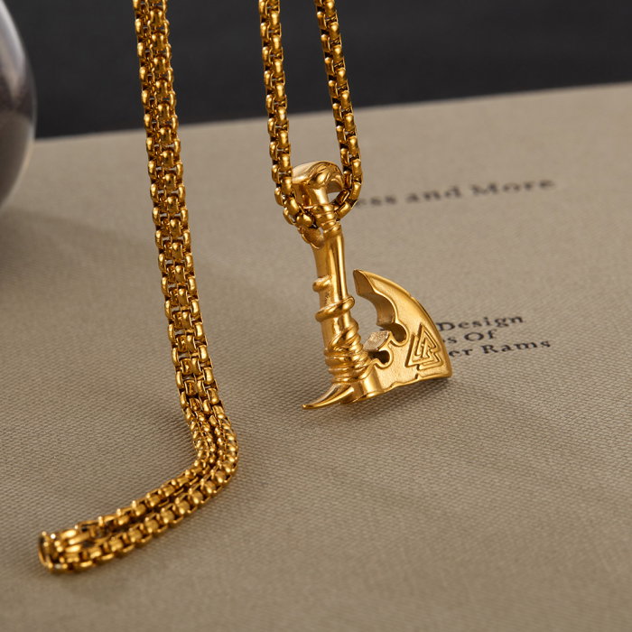 Colier inox Topor de Viking [3]