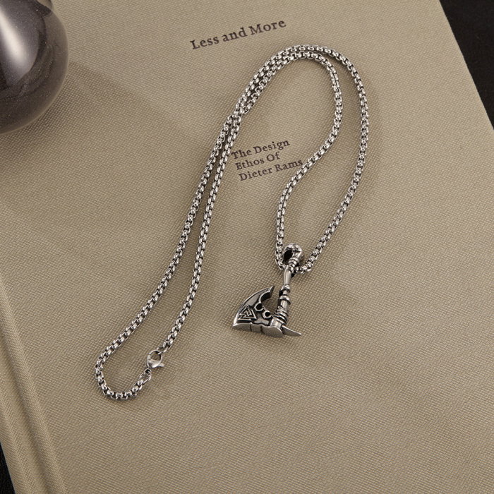 Colier inox Topor de Viking [3]