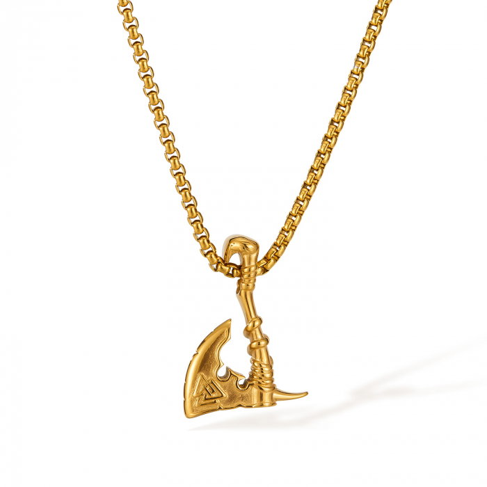 Colier inox Topor de Viking [1]